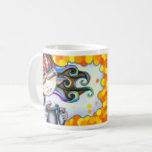 Orange Pop-Tasse Kaffeetasse (Vorderseite Links)