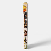 Orange Poppies Brown Stalks Case-Mate iPhone Hülle (Rückseite / Links)