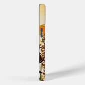 Orange Poppies Brown Stalks Case-Mate iPhone Hülle (Rückseite / Rechts)