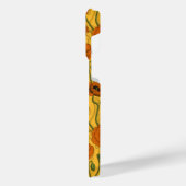 Orange Poppies iPhone Hülle (Linke Seite)