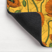 Orange Poppies Mousepad (Ecke)