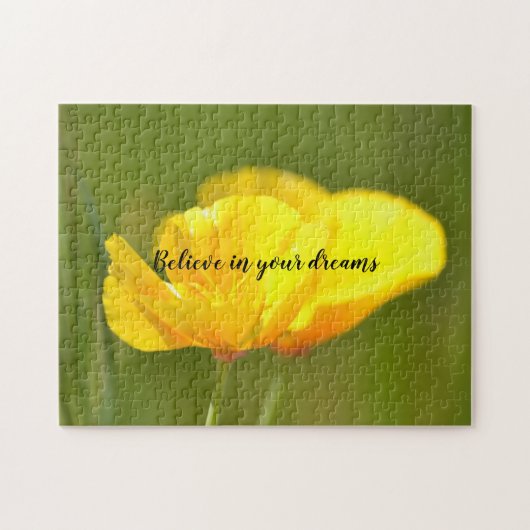 Orange Poppies Puzzle (Horizontal)