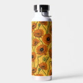Orange Poppies Trinkflasche (Links)