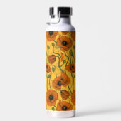 Orange Poppies Trinkflasche (Rechts)