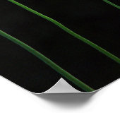 Orange Poppy Blume Poster (Ecke)