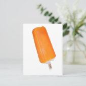 Orange Popsicle Postkarte (Stehend Vorderseite)