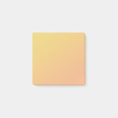 Orange Post-it Klebezettel (Vorderseite)