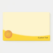 Orange Post-it Klebezettel (Vorderseite)