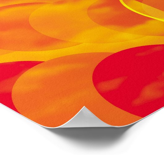 Orange Poster (Ecke)