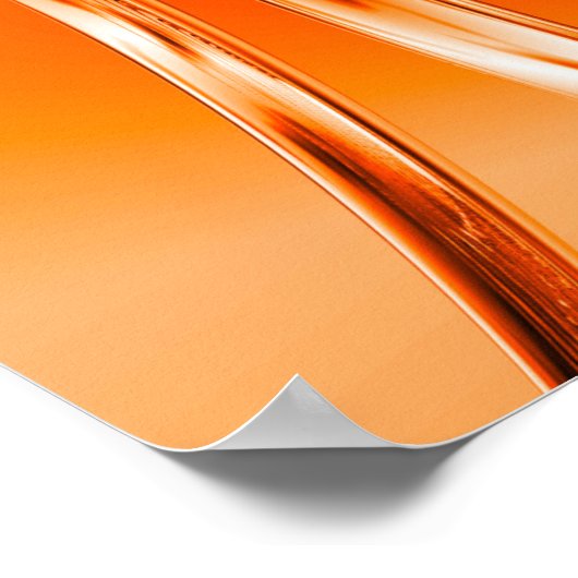 Orange Poster (Ecke)