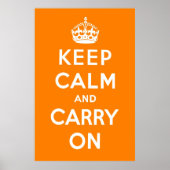 Orange Poster (Vorne)