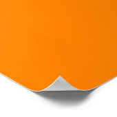 Orange Poster (Ecke)