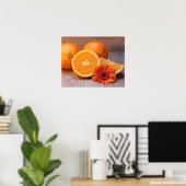 Orange Poster (Heimbüro)
