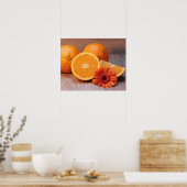 Orange Poster (Küche)