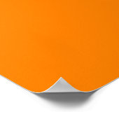 Orange Poster (Ecke)