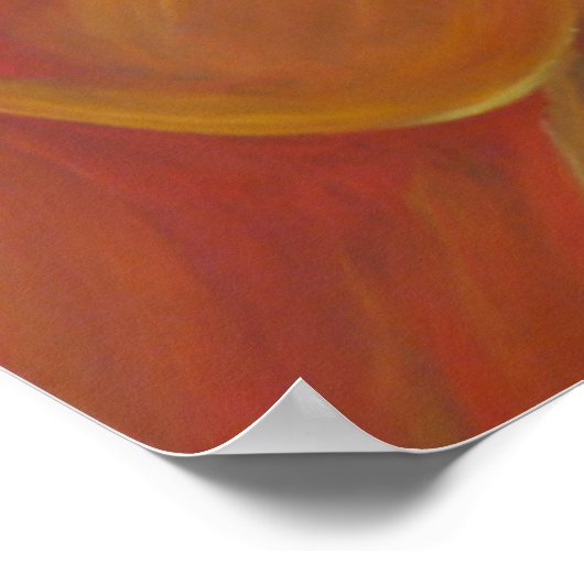 Orange Poster (Ecke)