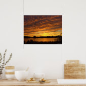 Orange Poster (Küche)