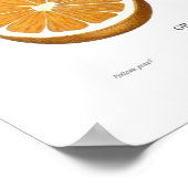 Orange Poster (Ecke)
