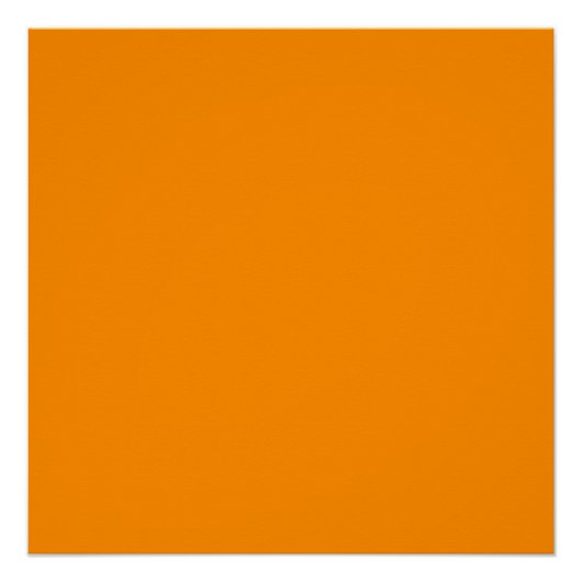 Orange Poster (Vorderseite)