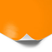 Orange Poster (Ecke)