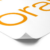 orange poster (Ecke)