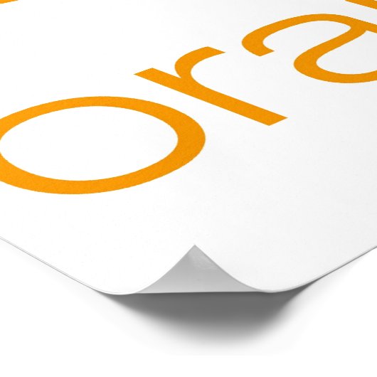 orange poster (Ecke)