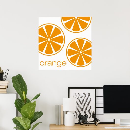 orange poster (Heimbüro)