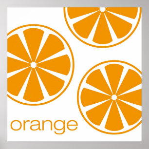 orange poster