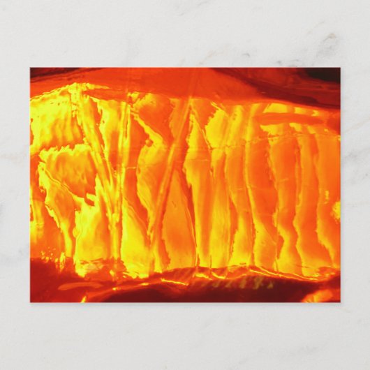 Orange Postkarte (Vorderseite)