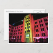 Orange Postkarte (Vorne/Hinten)