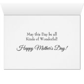 Orange Prickly Pear Cactus Blossom Muttertag (Innenansicht Horizontal (Unten))