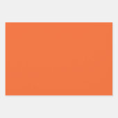 Orange-Prüfmuster für Warp-Karo Geschenkpapier Set (Vorderseite 3)