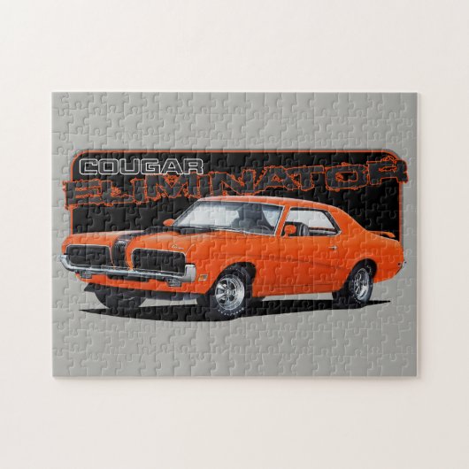 Orange Puma-Eliminator Puzzle (Horizontal)