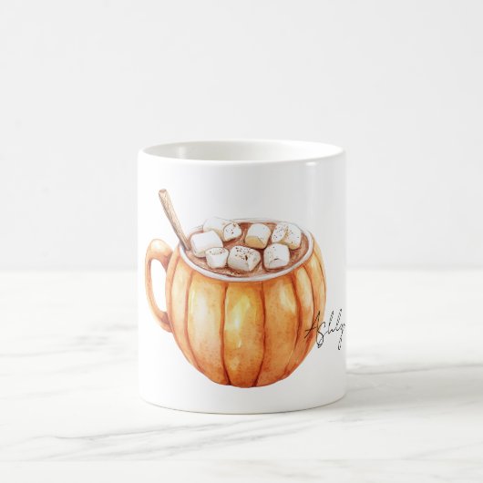 Orange Pumpkin Bowl Soup  Kaffeetasse (Mittel)