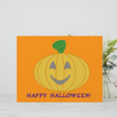 Orange Pumpkin Briefbogen (Stehend Vorderseite)