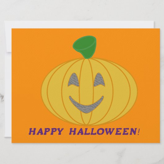 Orange Pumpkin Briefbogen (Vorderseite)