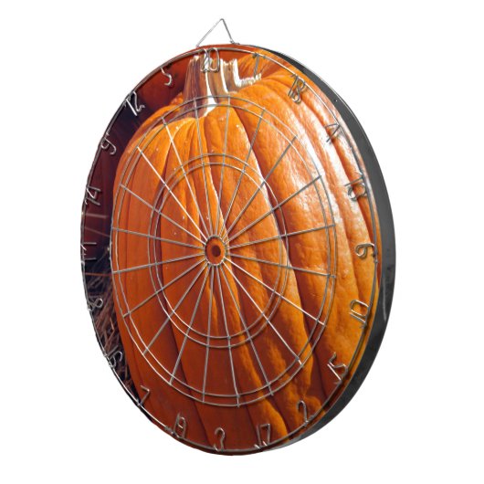 Orange Pumpkin Dartscheibe (Vorderseite rechts)