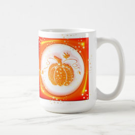 Orange Pumpkin, Fall, Erntedank, Halloween Kaffeetasse