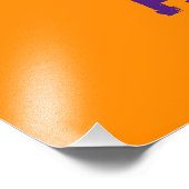 Orange Pumpkin Fotodruck (Ecke)