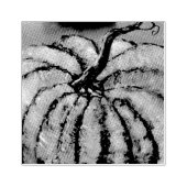 Orange Pumpkin Gummistempel (Prägung)