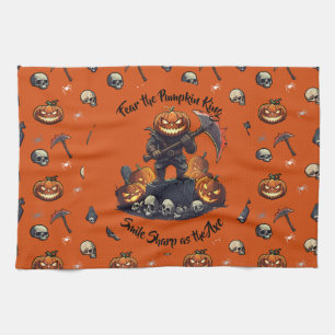 🎃 Orange Pumpkin King Kitetücher 🧡 Geschirrtuch