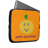 Orange Pumpkin Laptopschutzhülle (Vorne Rechts)