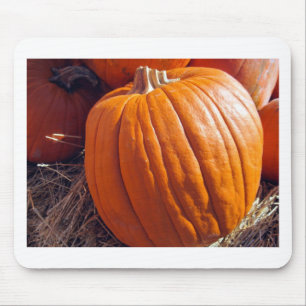 Orange Pumpkin Mousepad