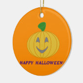 Orange Pumpkin Ornament (Links)