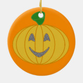 Orange Pumpkin Ornament (Hinten)