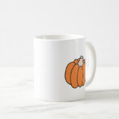 Orange Pumpkin - Tasse (VorderseiteRechts)