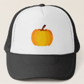 Orange Pumpkin Truckerkappe (Vorderseite)