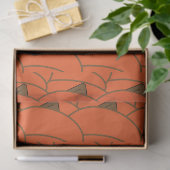 Orange Pumpkins Herbst Seidenpapier (Geschenk)