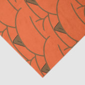 Orange Pumpkins Herbst Seidenpapier (Ausschnitt)