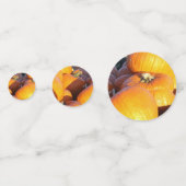 Orange Pumpkins Trailer Konfetti (Vorderseiten)